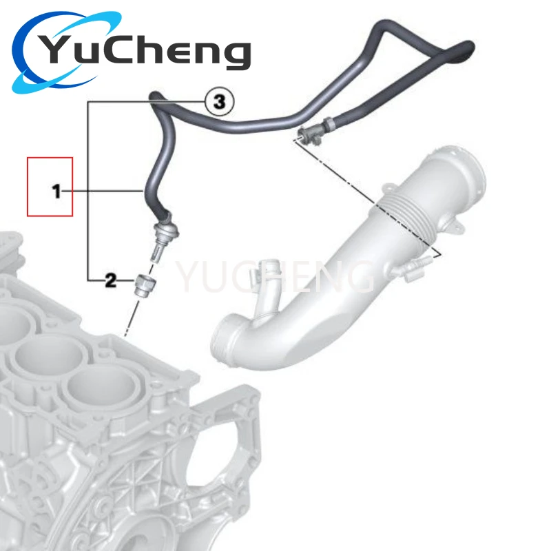 

11157632333 11157607779 11157608640 Совершенно новая ВЕНТИЛЯЦИОННАЯ ТРУБА КОРПУСА для BMW MINI Clubman R55 R58 R59 R60 R61 LCI