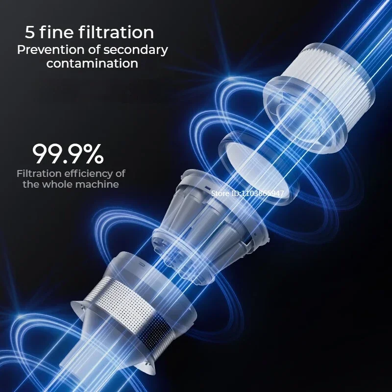 Original Dreame V15S Cordless Vacuum Cleaner with Green Laser Dust Reveal 200AW Powerful Suction Handheld Vacuum Cleaner forHome