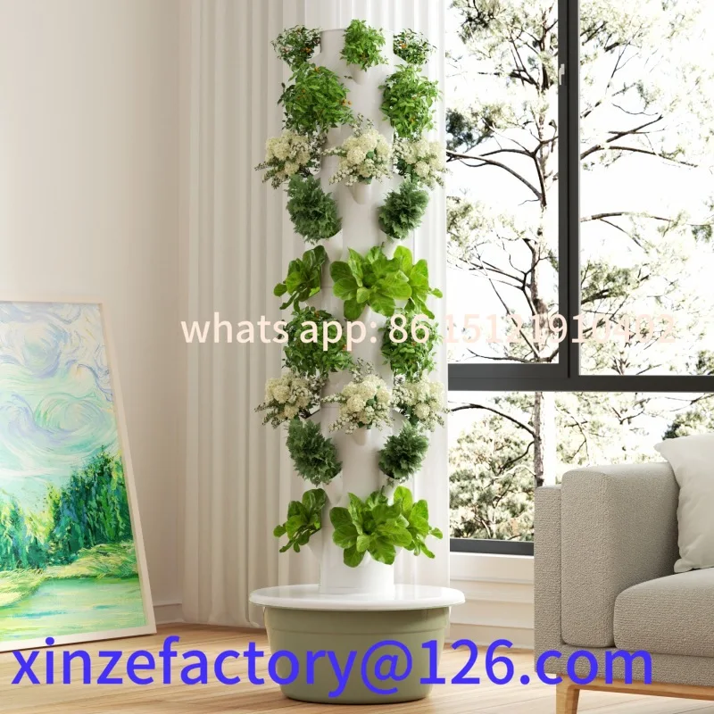 

Customizable Home Smart Vegetable Planter Vertical Hydroponics