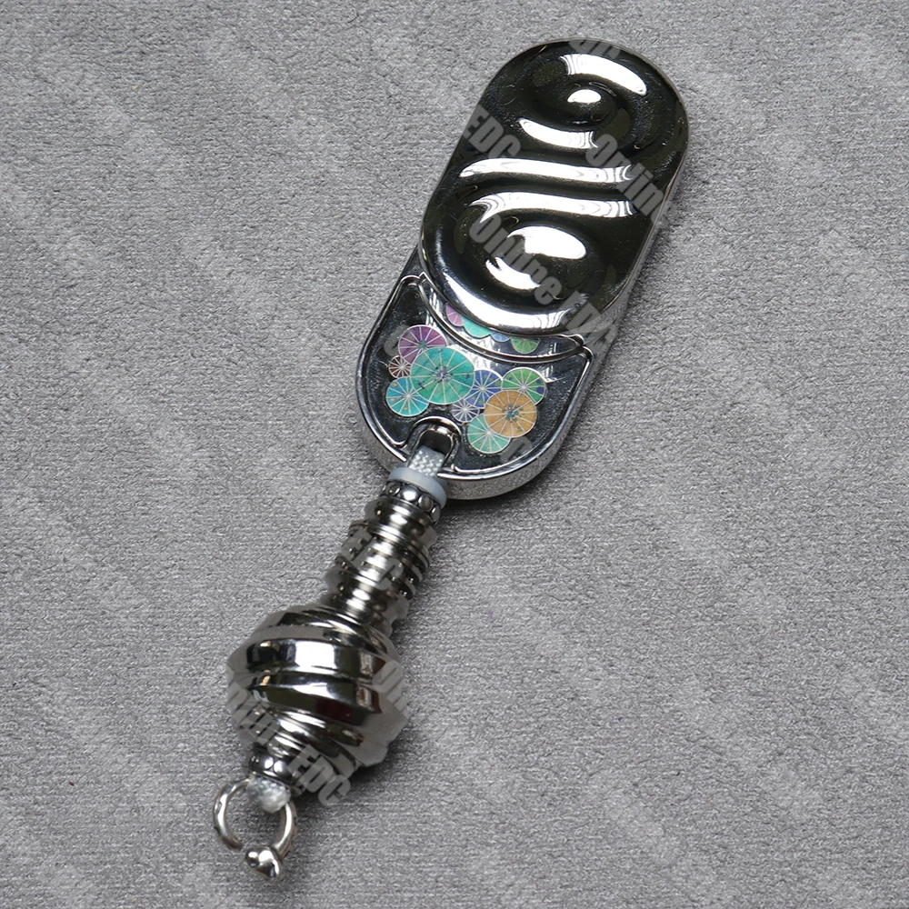

Used EDC Toys SEKI DIY Beads Rain 2.0 Intensive Mechanical Rotary Push Slider Stainless Steel Fidget Sliders