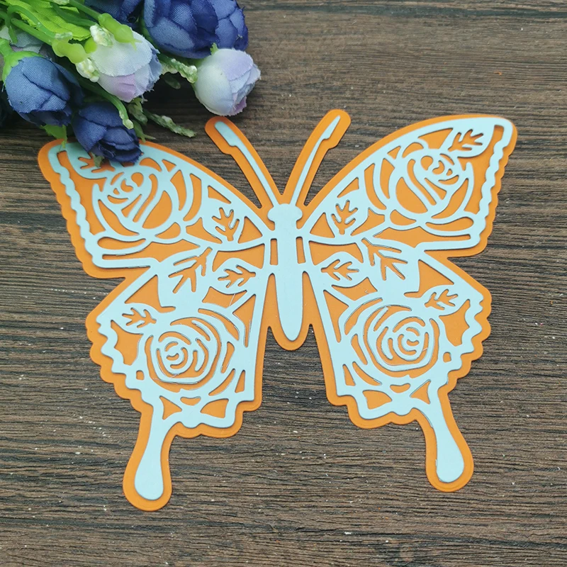 AOKEDIY Big Butterfly Metal Cutting Dies Stencils For DIY Scrapbooking Decorative Embossing Handcraft Template