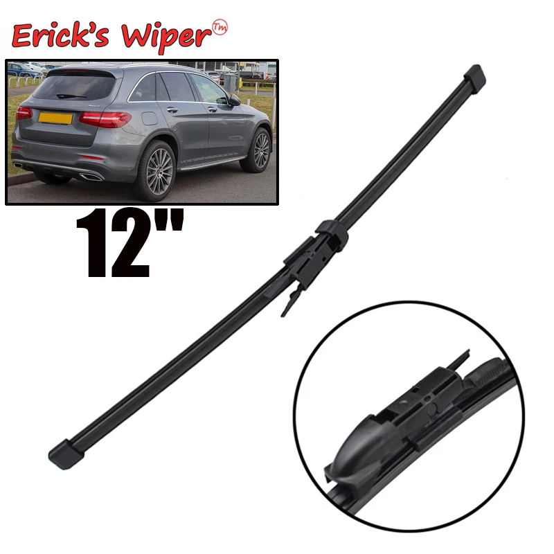 Erick's Wiper 12" Heckscheibenwischerblatt für Mercedes-Benz GLC-Klasse X253 C253 2015 - 2022 Windschutzscheibe Windschutzscheibe Heckklappenfenster