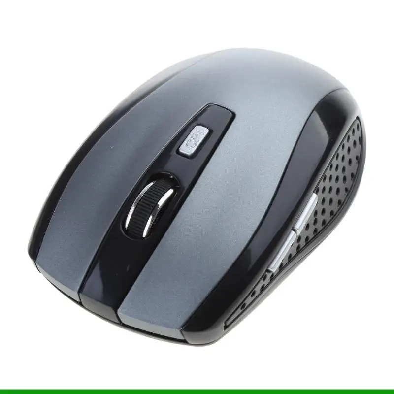 U55C 2.4G mouse óptico sem fio ergonômico com botões USB Receiver 6, DPI para laptop, PC, computador, notebook