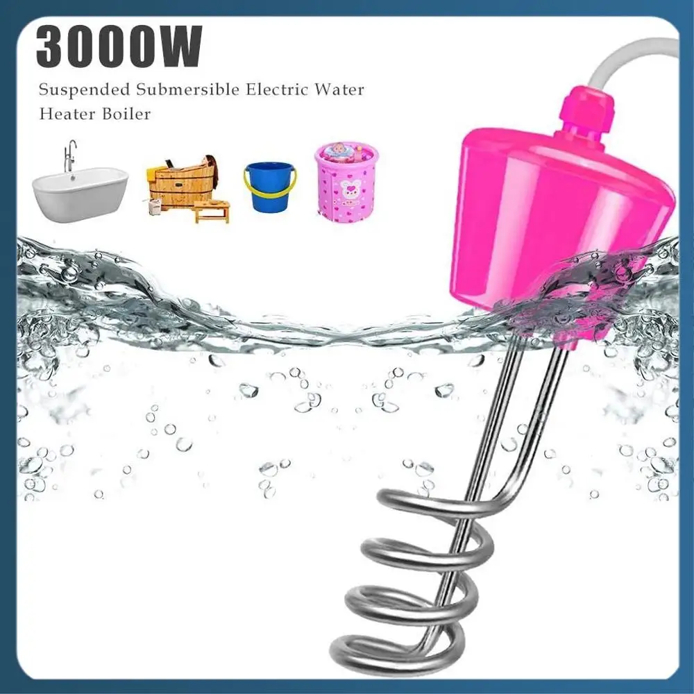 

AB02 водонагреватель для бассейна 3000 Вт погружной нагреватель из нержавеющей стали подвесной электрический водонагреватель элементы вилка европейского стандарта