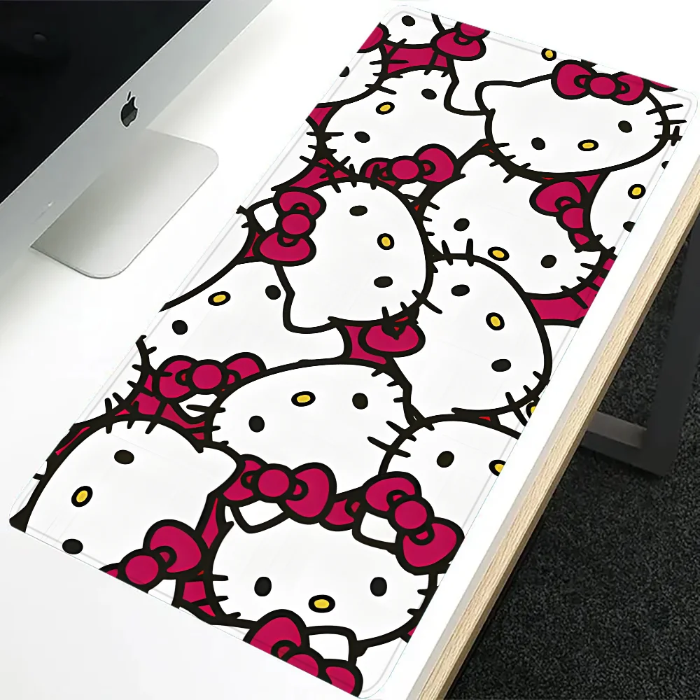 

H-Hello Cat K-Kitty Mousepad Mousepad New Arrivals Large Gaming Mousepad L XL XXL Gamer Mouse Pad Size For Keyboards Mat