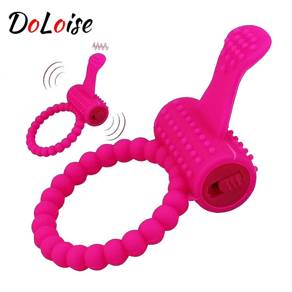 Cock Ring Vibrator Vibrating Penis Rings Clitoral Stimulator Erect Erection Enhance Sex Ability Product Sex Toys for Men