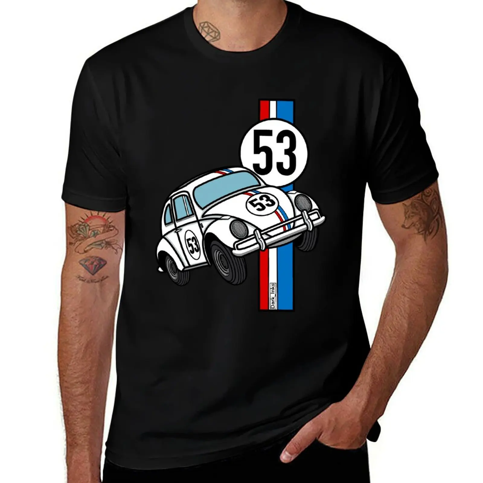 

Racing Car Stripe T-Shirt t shirts for man cotton soft t shirts for man graphic tees T-Shirt