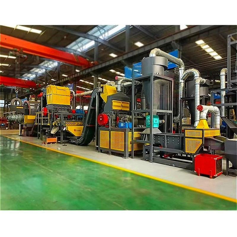 Tire Recycling Production Line Rubber Powder Making Machine Waste Tyre To Rubber Tile Manufacturing Equipment Customized Design