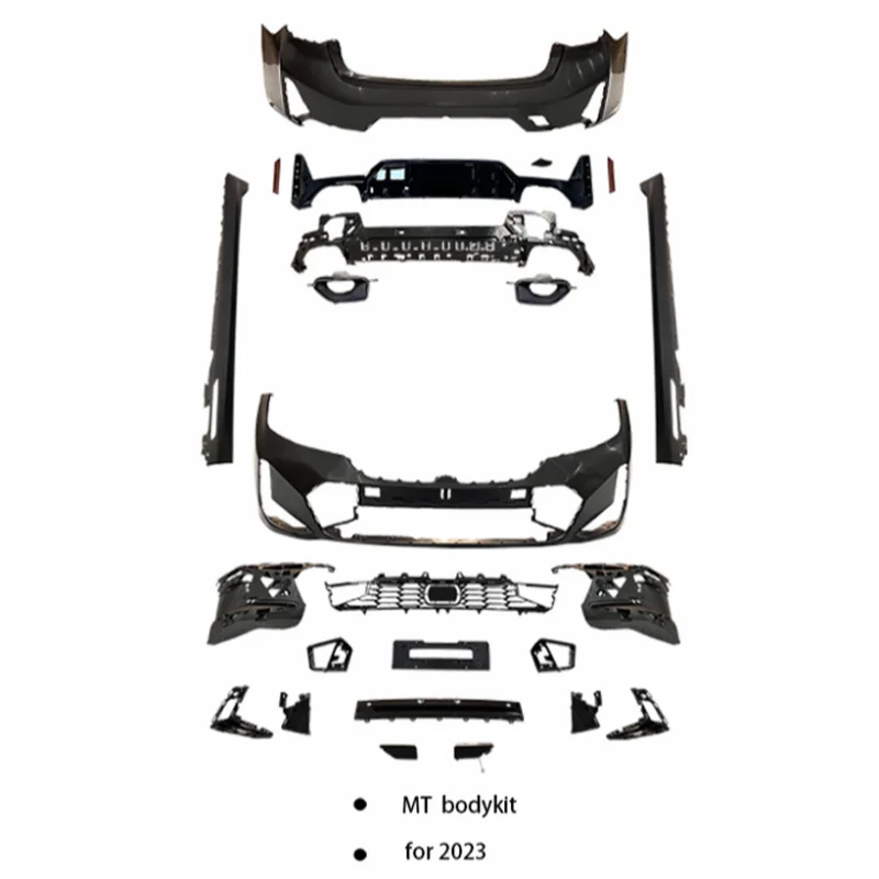 

Dream Car M Sports M Tech Style PP Material Body Kit для 3 серии G20 G28 Передний автомобильный бампер Задний бампер Боковые юбки