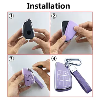 適用於 2021-2023 年雪佛蘭 Suburban、Tahoe、GMC Yukon、別克 Encore、Avenir 的鑰匙圈保護套 10 最佳銷售 雪佛蘭鑰匙圈套 - №5