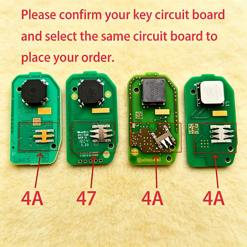 

Original 433MHZ Remote Control Key for GAC E8 GS3 S7 S9 with 4A/47 Chip
