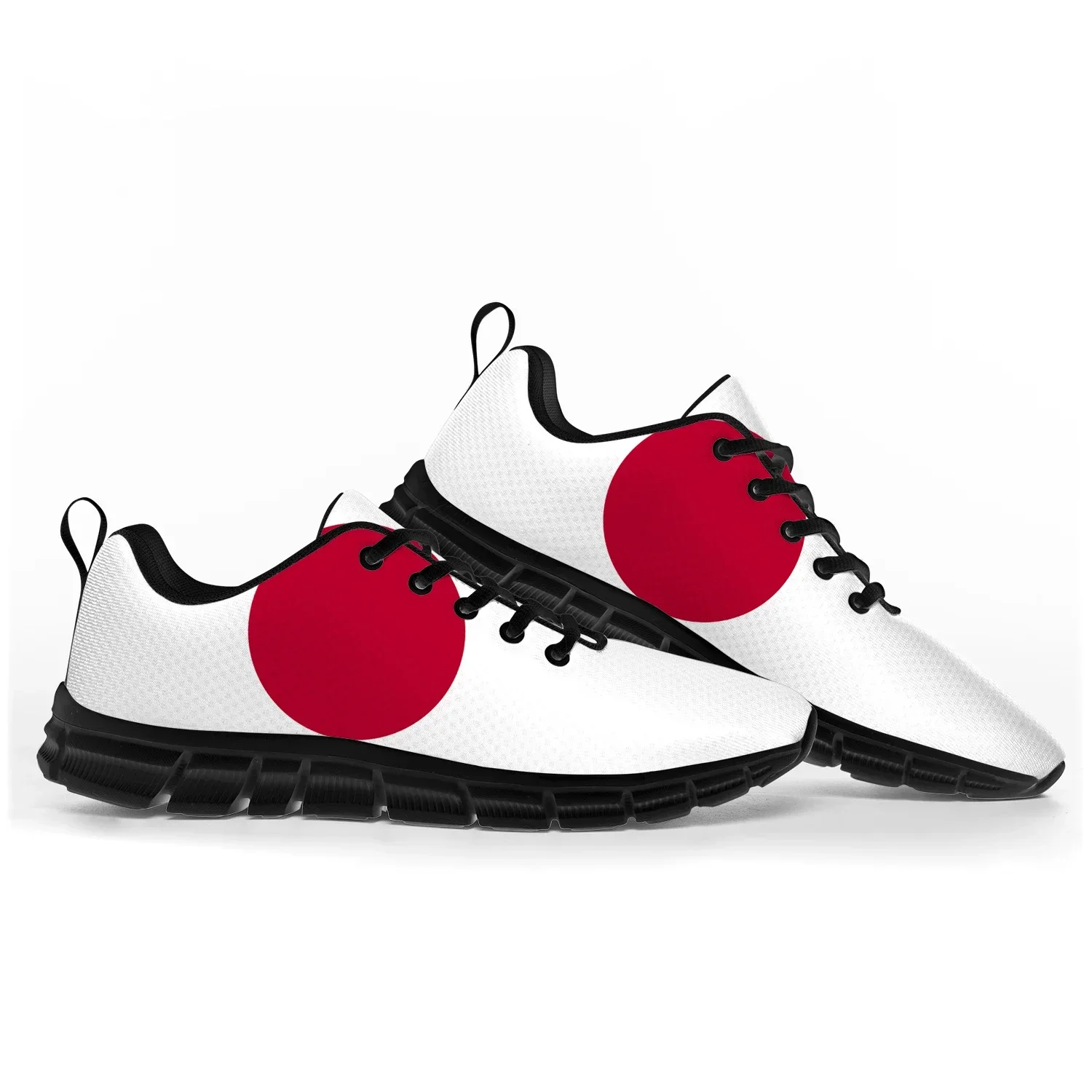 العلم الياباني أحذية رياضية رجل إمرأة مراهق أحذية رياضية اليابان عارضة مخصصة عالية الجودة زوجين الأحذية #2