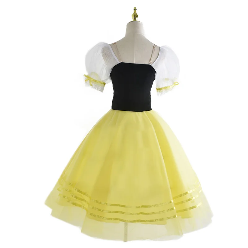 Giselle Professional Ballet Tutu Skirt Tulle Dancing Dress Romantic Ballet Costume Stage Dance Wear Girls Women Child Adult