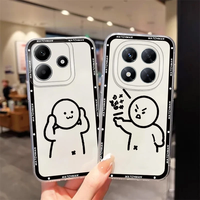 เคสโทรศัพท์แบบนุ่มลายการ์ตูนน่ารักสำหรับ Xiaomi Poco X3 NFC X3 Pro