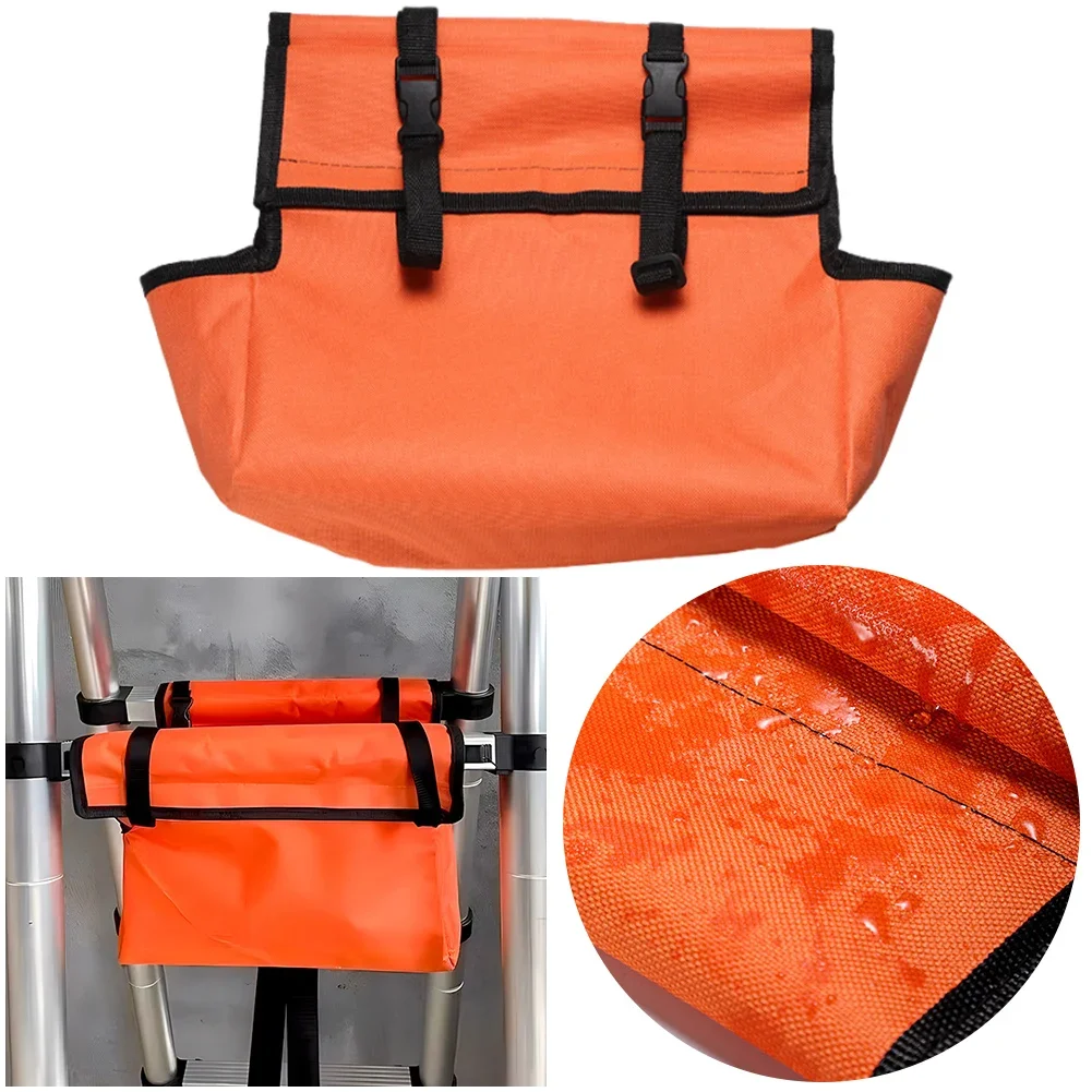 Oxford Cloth Telescoping Ladder Tool Storage Bag Waterproof Ladder Storage Tool Hanging Bag Portable Ladder Tool Bag Ladder Kit