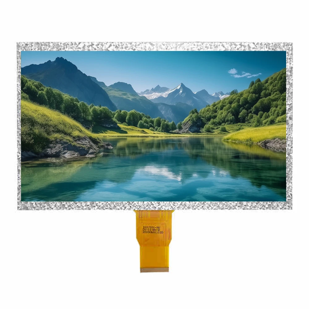10.1 Inch TFT Display Screen Modules RGB24BIT IPS 1024*600 Capacitive Touch Full View Serial Screen