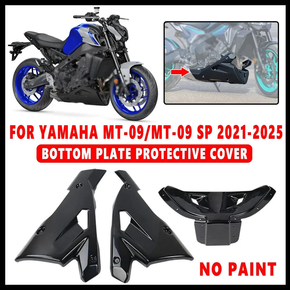 

NEW Motorcycle MT-09 Belly Pan Engine Chassis Spoiler Fairing Guard Cover Protector For Yamaha MT-09 SP Y-AMT MT09 2021-2025