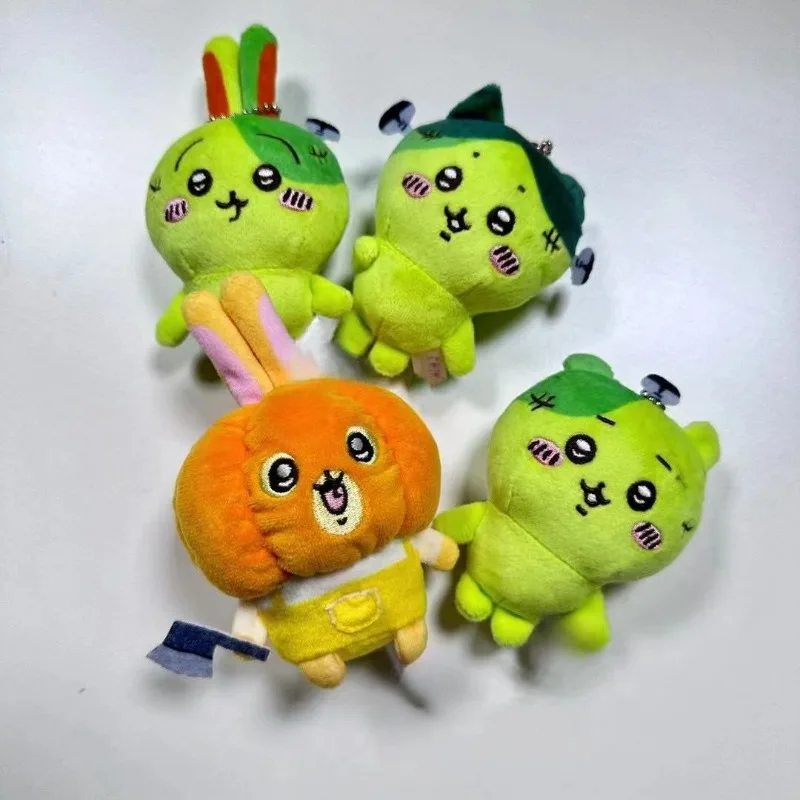 Halloween Chiikawa Usachi carino peluche serie Zombie studente borsa da scuola decorazione ciondolo portachiavi regalo a sorpresa quotidiano per bambini