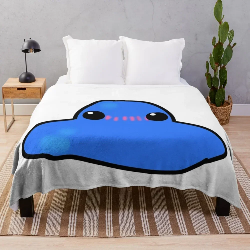 Puddle Slime Throw Blanket Custom Bed Fashionable Blankets