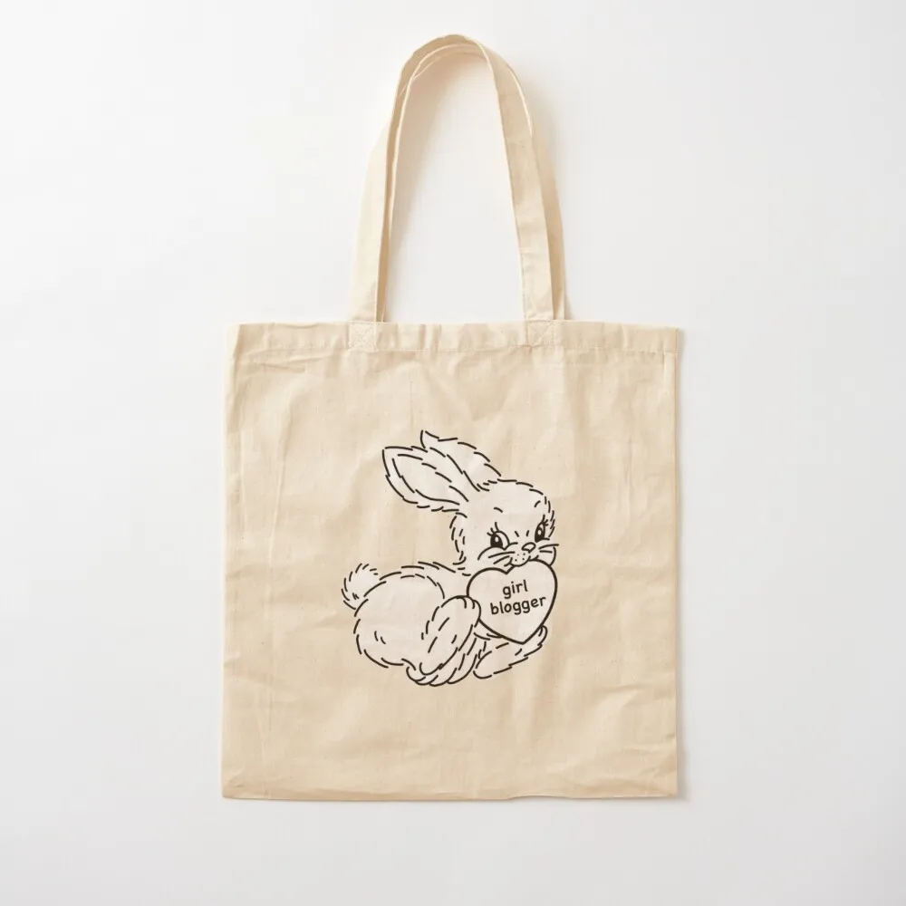 

girlblogger bunny Tote Bag Eco bag Shopper Women's shopping bag Canvas Tote