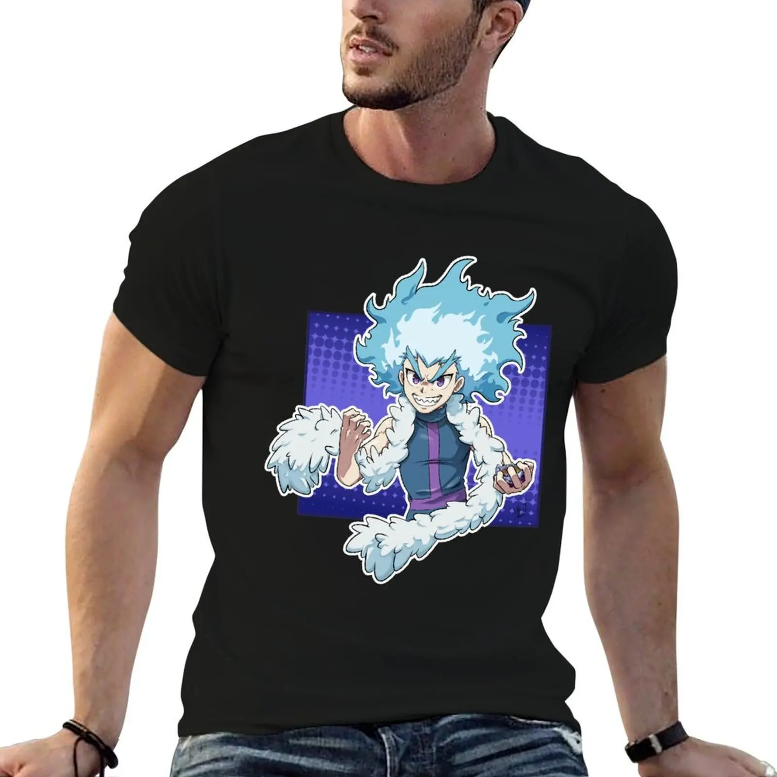 

cotton Shirosagi man Lui SuperKing shirts designer t t T-Shirt shirt