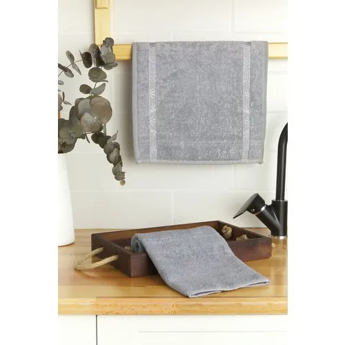 Nilan Bamboo 2li Kitchen Towel 30 X50-Gray