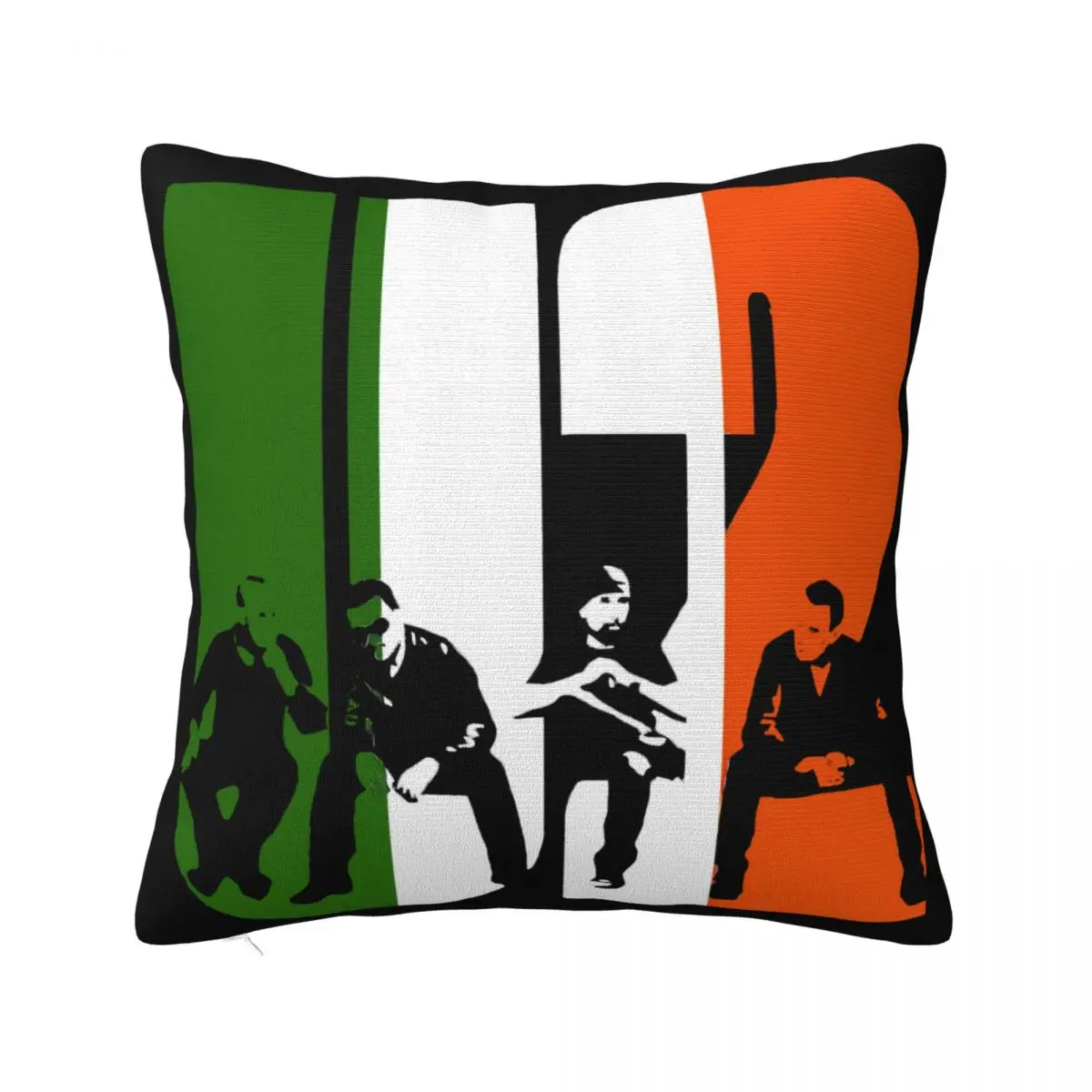 U2 Zoo Tv Tour 1991 Streetwear Size S-3Xl Washable Reusable For Unisex Black Streetwear New Print Pure Pillow Case