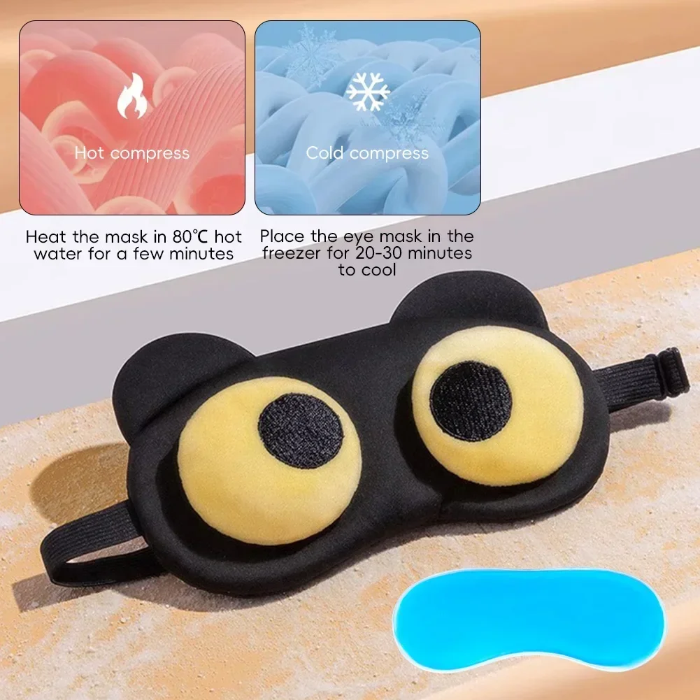 

Cartoon Sleep Eye Mask Cute Funny Anime Eye Cover Sleeping Kids Shade Band Blindfolds Sleep Aids Travel Rest Eyepatch