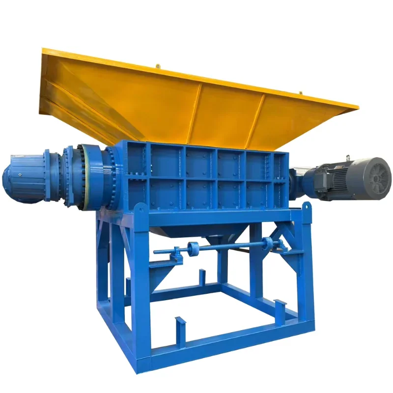 Customized Hot Selling Double Shaft Shredder Scrap Metal Shredder Plastic shredder