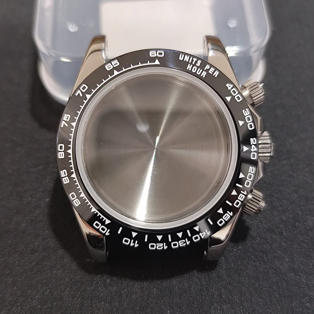 39.3 مللي متر VK63 حافظة سلسلة حافظة ل VK 63 حركة حافظات من الفولاذ المقاوم للصدأ ساعات رجالية اكسسوارات 20 مللي متر حزام متعدد الألوان اختيار