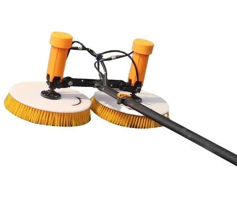 12/18/20/24/30/36 FT Solar panel brushes with aluminum extension pole Cleaning Tool for Panel