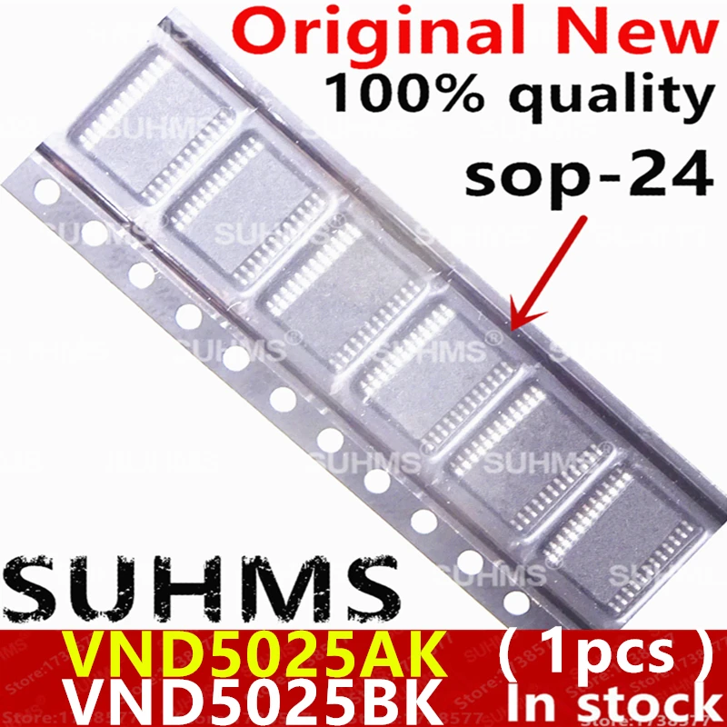 (1piece)100% New VND5025AKTR-E VND5025BKTR-E VND5025AK VND5025BK VND5025 SSOP24 Chipset