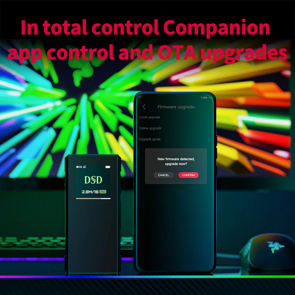 FiiO BTR7 Amplifier Headphone Bluetooth MQA USB DAC AMP QCC5124 dengan THX AAA Ganda 3.5Mm 4.4Mm Output Seimbang DSD256 LDAC