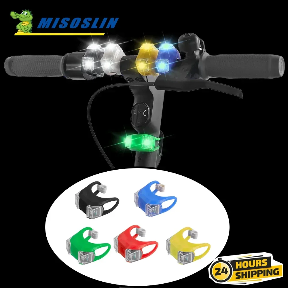 Electric Scooter Headlight Tail Frog Light 2 LED Beads Warning Lights Night for Xiaomi M365 Pro Pro2 Mi3 Lamp LED Accessories