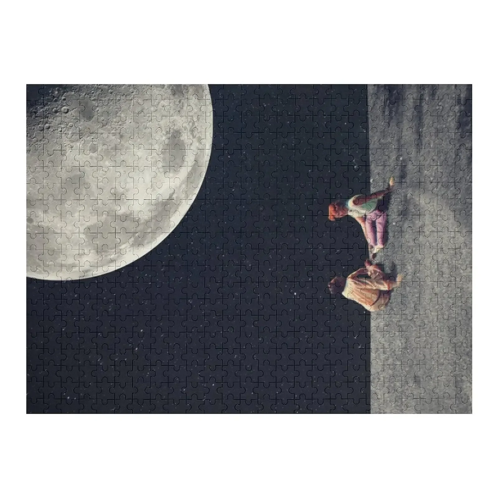 

I Gave You The Moon For A Smile Jigsaw Puzzle Wood Adults Personalized Toy Iq Puzzle