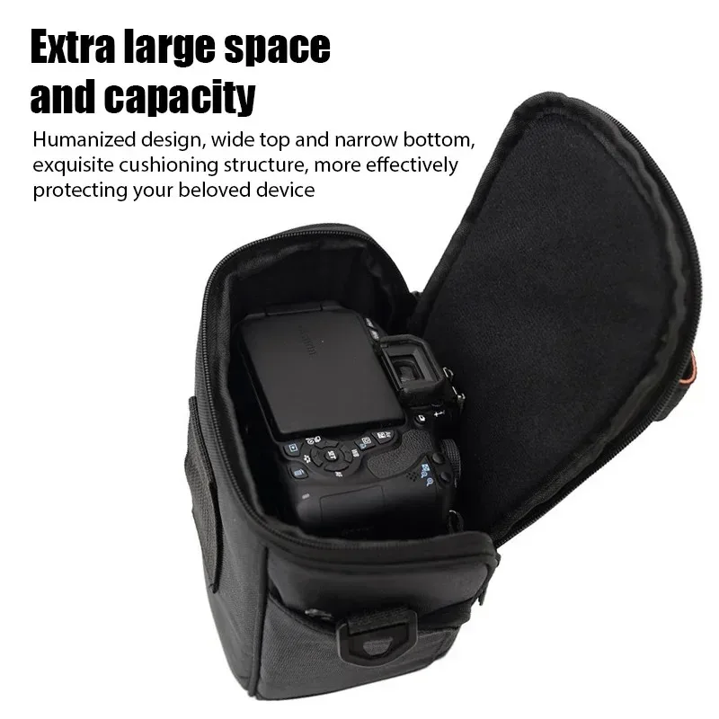 DSLR Digital Camera Bag Shoulder Bag Photographic Equipment Bag Waterproof Camera Bag Camera Storage Bag For Sony Canon Nikon