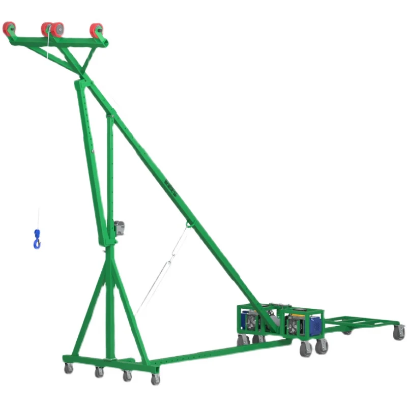 Dual-Motor Glass Hoist Window Installer Upgrade Model 220V Door & Window Installation Hoist Variable Frequency(Customized)