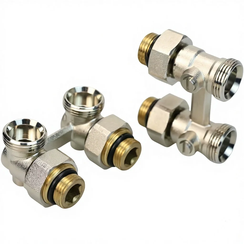 ATV&UTVH Radiator Brass Control Stop Valve Brass Thermostatic House Heating Radiator Valve Floor Heating Systems with Ce Certifi