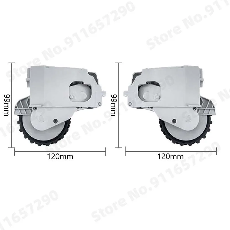 Peças de reposição originais do aspirador Robot, Driving Power, Acessórios para rodas esquerda e direita, Xiaomi Mijia 1C STYTJ01ZHM