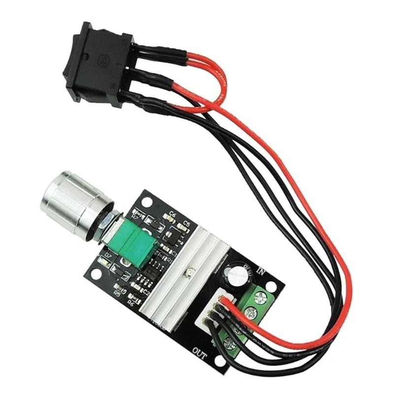 6V 12V 24V 28V 3A 80W Motor Speed Controller PWM Adjustable Reversible & Driver for Versatile Application