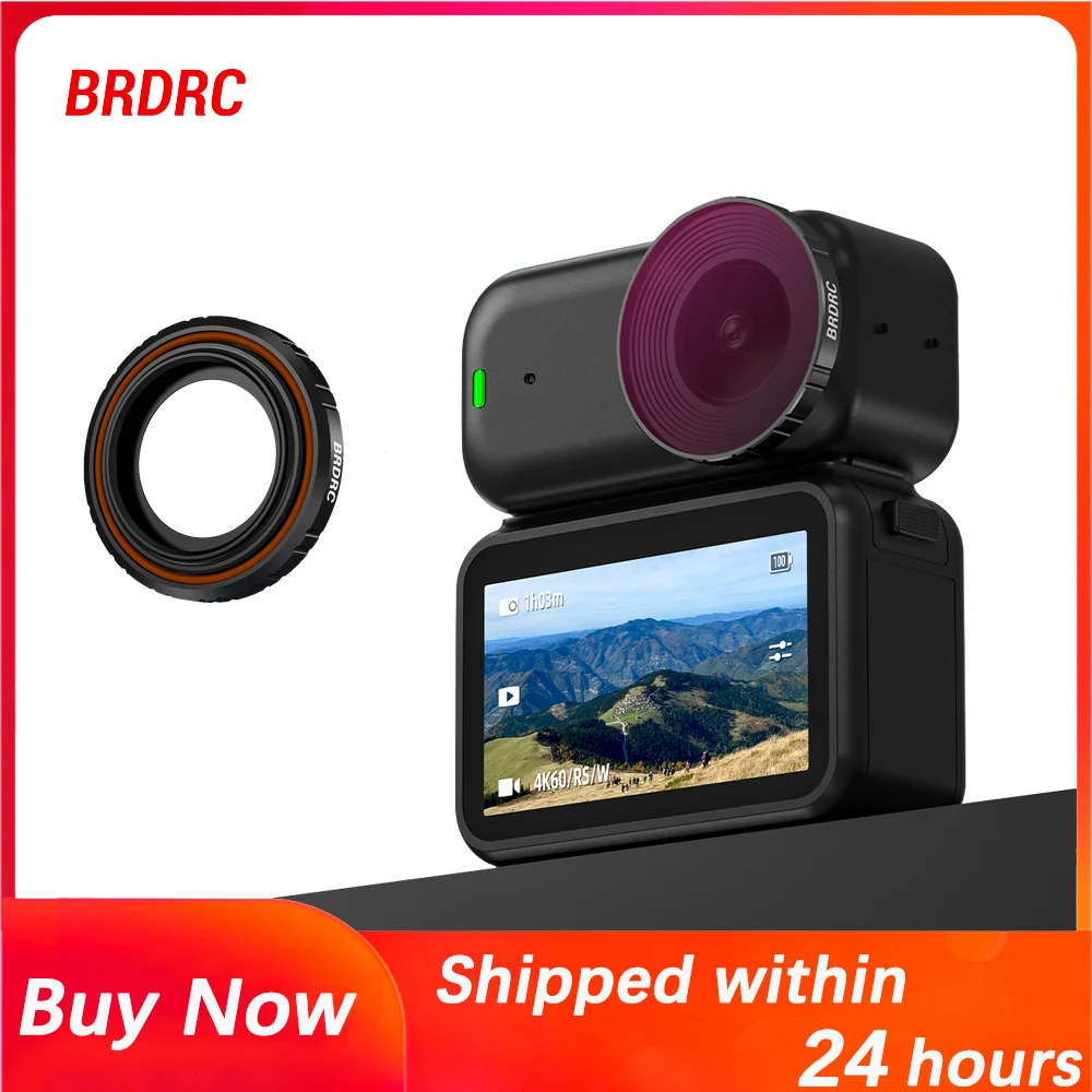 BRDRC Filtro UV/CPL/ND para cámara DJI Osmo Nano Thumb, vidrio óptico HD, revestimiento de doble capa, para accesorios DJI Osmo Nano