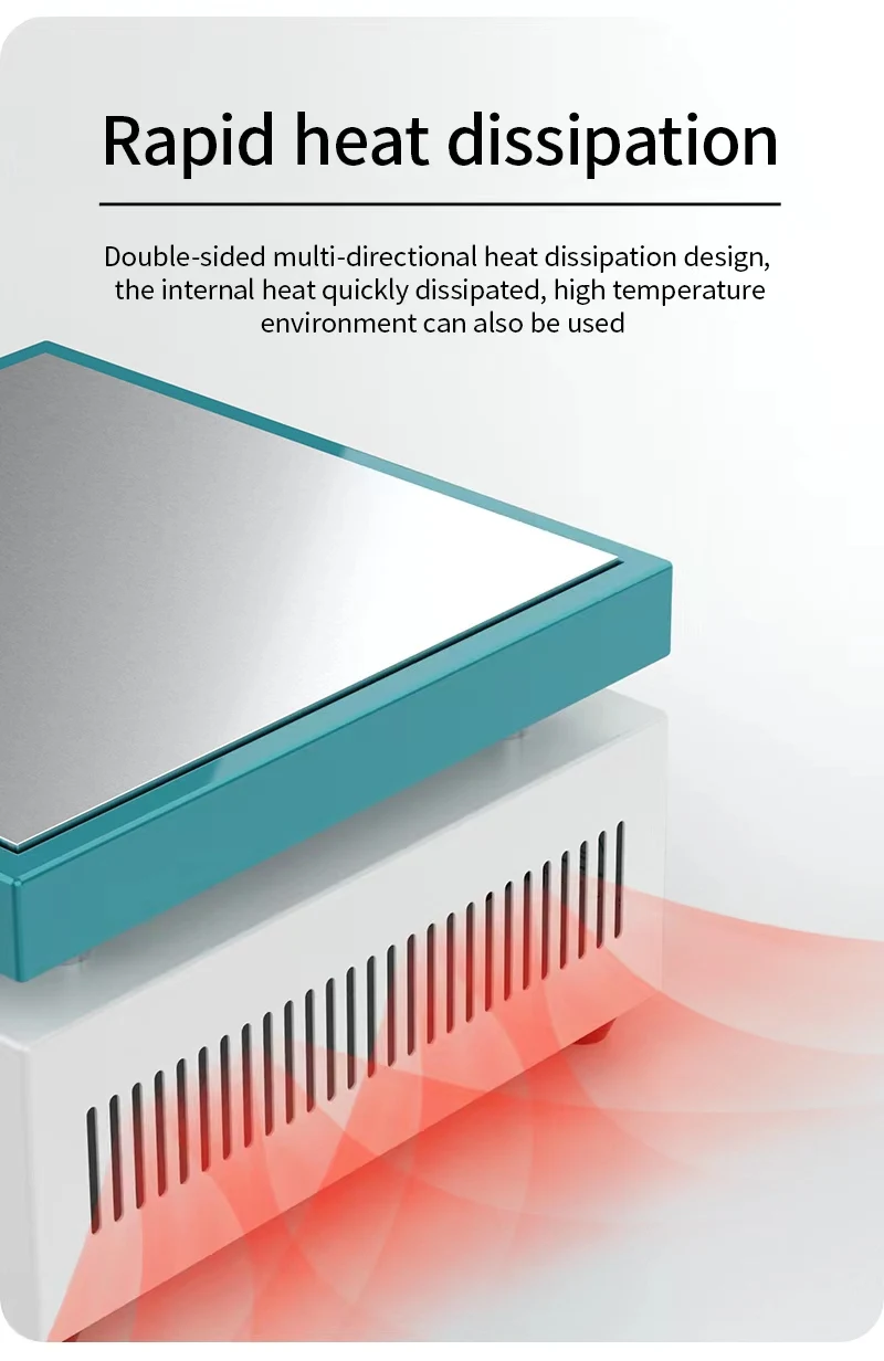 BGA PCB SMD 가열 LED 램프 납땜 제거용 전자 핫 플레이트 예열 스테이션, 110 V, 220V, 600W, 946C, 200x200mm, 신제품