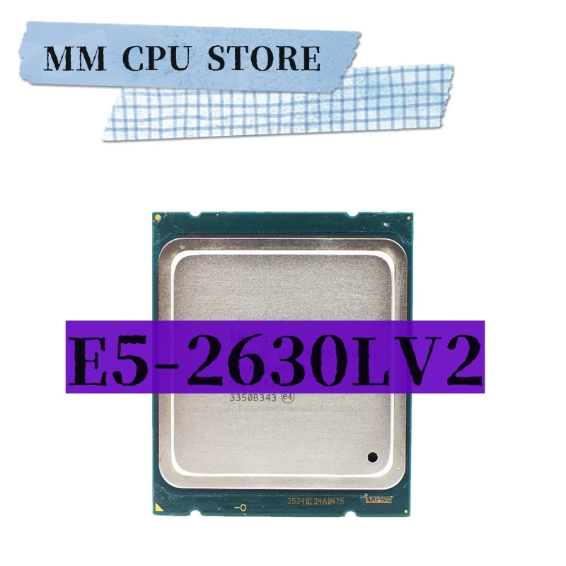 Xeon E5 2630L V2 LGA 2011 Processor SR1AZ 6 Core 2.4GHz Server CPU