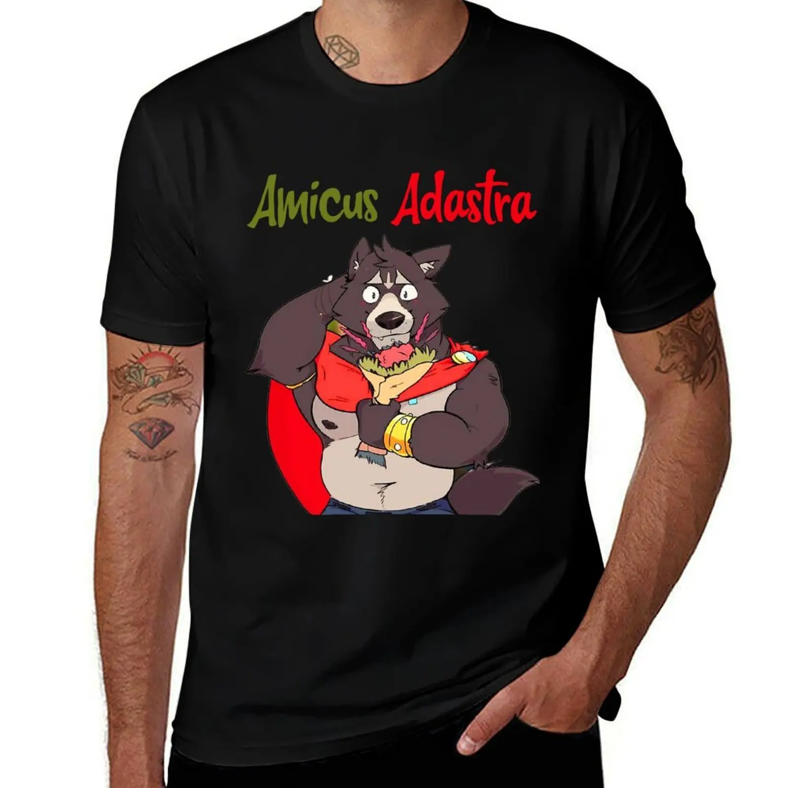 

Amicus Adastra T-Shirt man t shirt luxury man t shirt summer T-Shirt