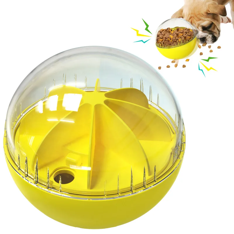 

custom wholesale Leakage Food Ball Feeder Toys Dog Slow Food Chewing Toy For Pet