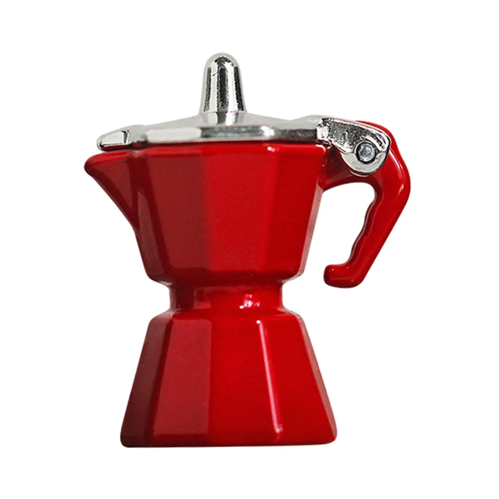 Dollhouse Miniature Coffee Pot Realistic Dollhouse Accessories Ornament Doll House Furniture 1/12 Scale Decor Girls Boys Gifts