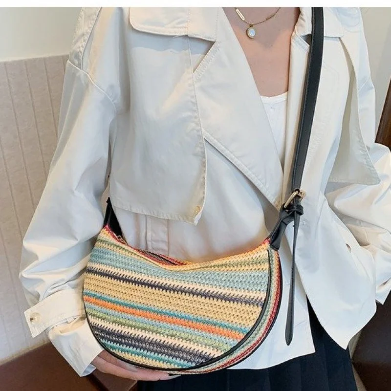 

Elegant-sunny 2025 New Ladies Luxury Brand Leather Shoulder Bag Famous Designer Simple Popular Classic​