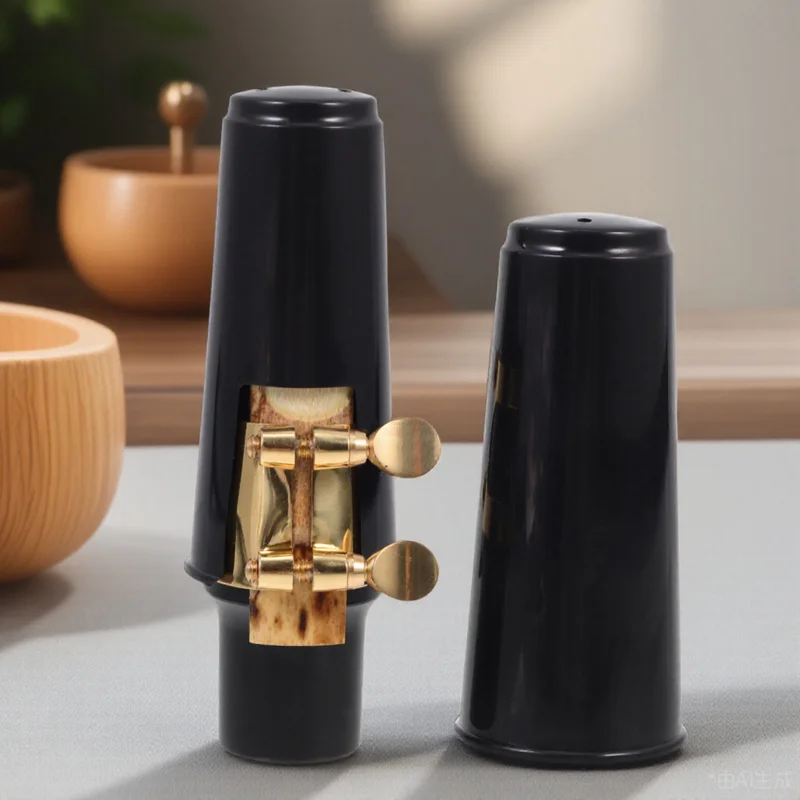 

1Set Saxophone Kit Multipurpose Alto Saxophone Mouthpiece Ligature Reed Cushions Caps for Professional Practice Use