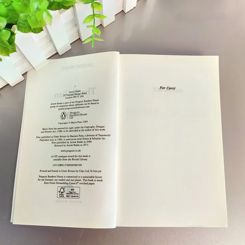 صقلية النسخة الإنجليزية الصقلية Godfat ماريو بوزو الكتب الإنجليزية Libros Livros الأعمال الأدبية الكلاسيكية #5