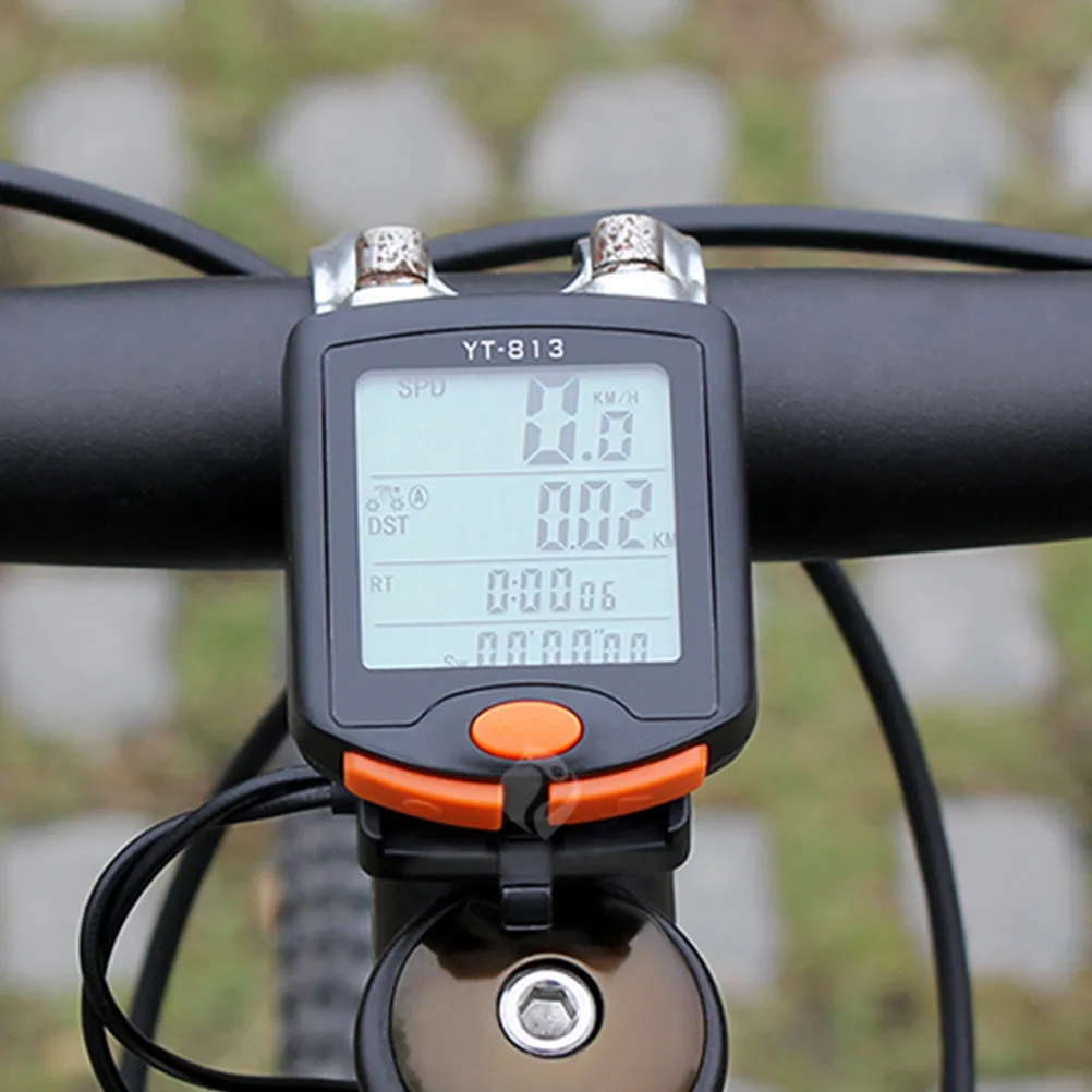 

Wired Waterproof Bike Code Table Odometer Speedometer for 4-40 Inch Bicycles Electric Motorcycles Stopwatch Backlight Speed